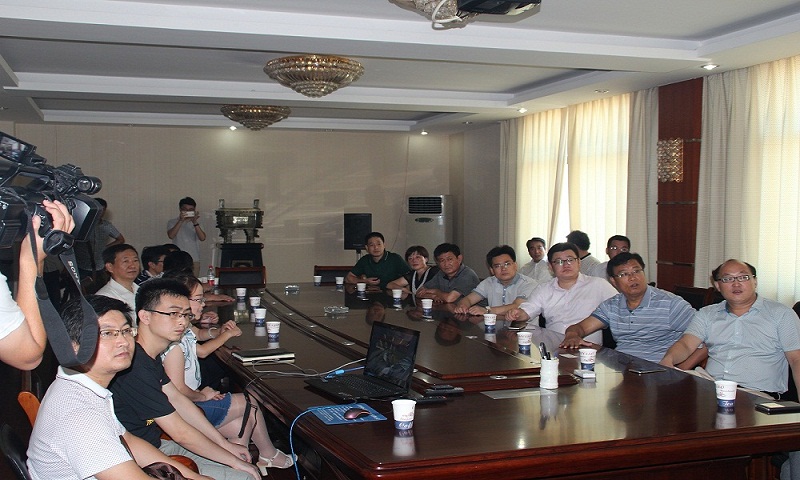 The investigation group of Linquan county Party Committee visited our company